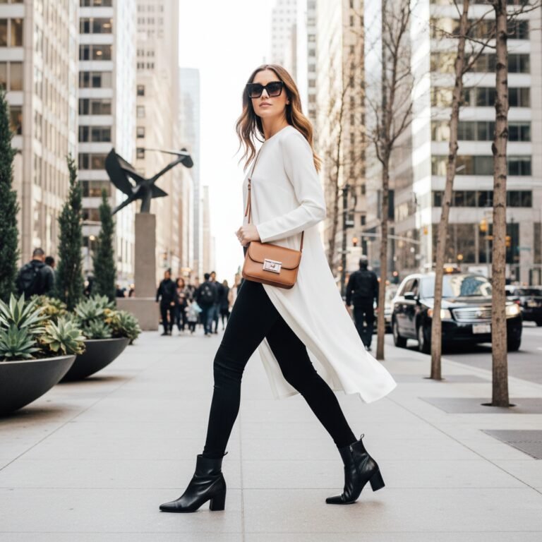 Shirts to Wear with Leggings 19 Chic Outfit Ideas