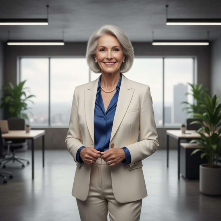 21 Business Outfit Ideas for Women Over 50 That Look Polished