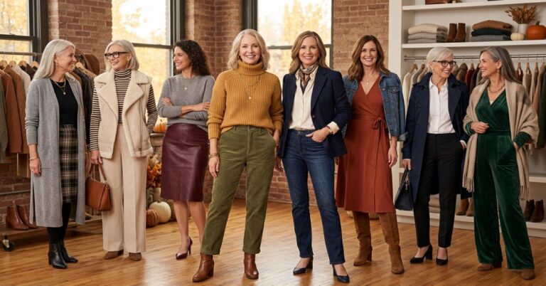 Fall Outfit Ideas Over 50: 25 Stylish and Comfortable Looks